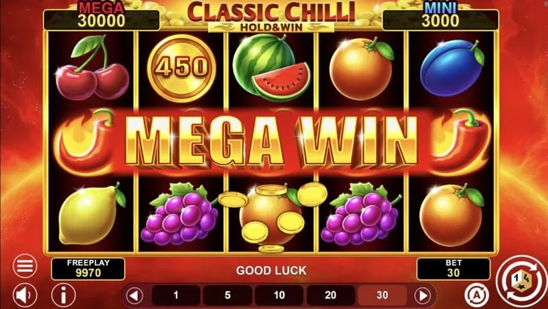 Classic Chilli Hold & Win - kombinim fitues me 243 mënyra
